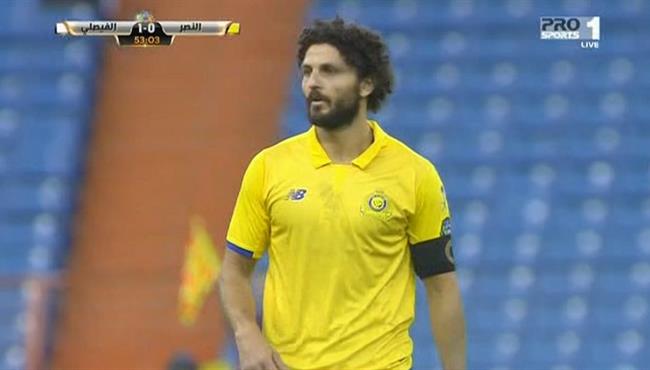 ملخص لمسات حسام غالي في مباراة النصر والفيصلي