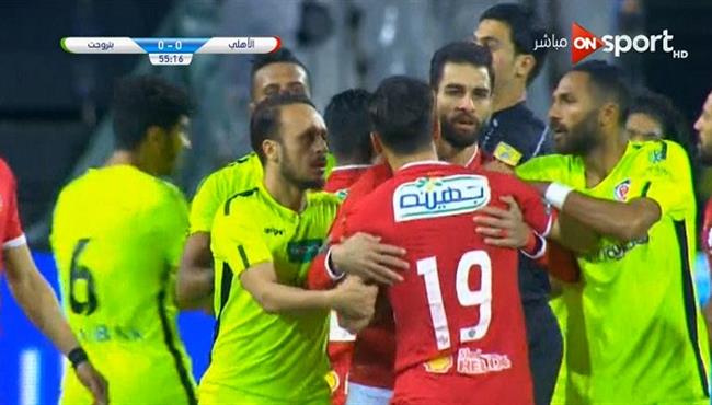 مشاده بين عبدالله السعيد ولاعب بتروجيت