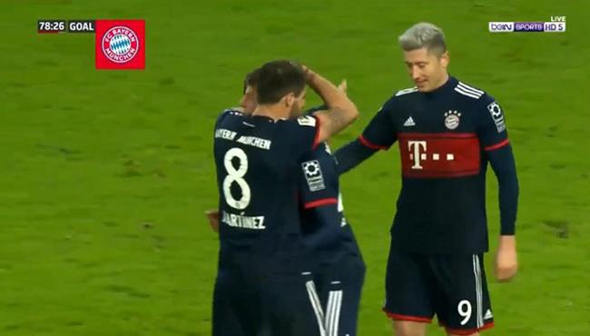 هدف فوز بايرن ميونخ على شتوتجارت 1 0 الدورى الالمانى