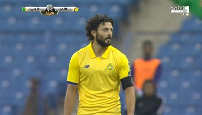 ملخص لمسات حسام غالي في مباراة النصر والاهلي السعودي بتعليق فهد العتيبي
