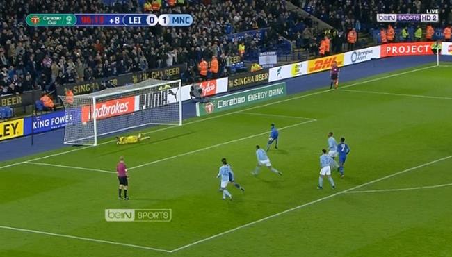 هدف تعادل ليستر سيتي القاتل مع مانشستر سيتي