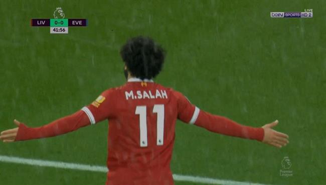 هدف محمد صلاح العالمى فى مرمى ايفرتون والمرشح لجائزة بوشكاش 2018