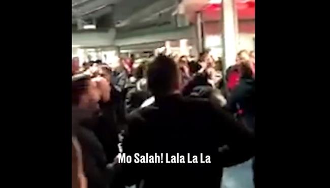 جماهير ليفربول تغنى لـ محمد صلاح