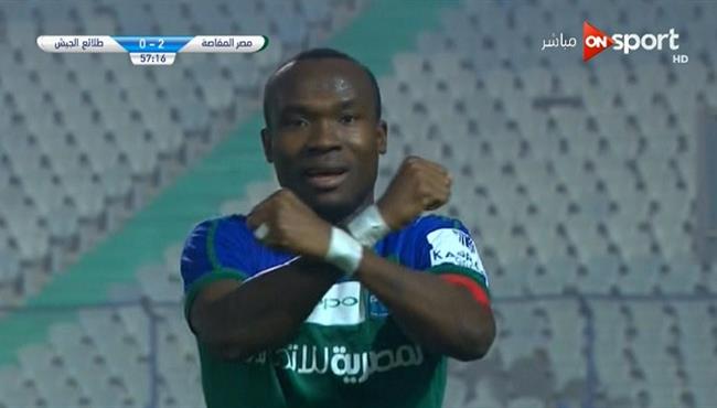 هدف جون انطواى فى مرمى طلائع الجيش