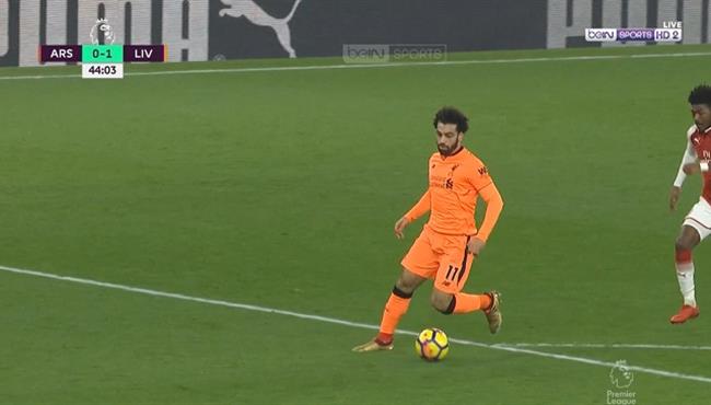 ملخص لمسات محمد صلاح في مباراة ارسنال وليفربول بتعليق حفيظ دراجي
