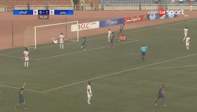 هدف باسم مرسى فى مرمى رينجرز النيجيرى 1 1 دورى ابطال افريقيا