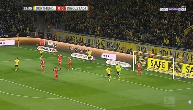 هدف فوز بوروسيا دورتموند علي إنجولشتات 1 0 الدوري الألماني