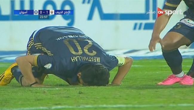هدف محمود فتح الله فى مرمى أسوان 1 0 الدورى المصرى