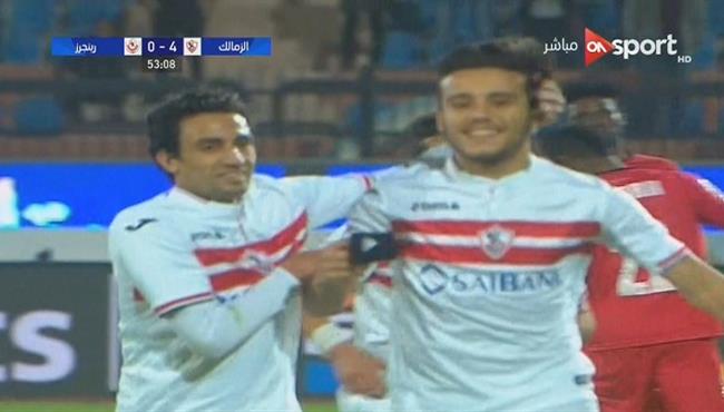 هدف مصطفى فتحى فى مرمى رينجرز 4 0 دورى ابطال افريقيا