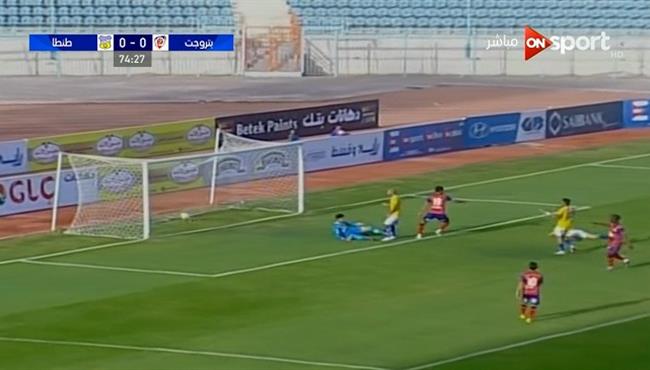 هدف مصطفي شبيطة في مرمي طنطا 1 0 الدوري المصري