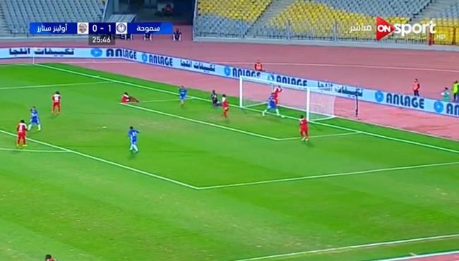 هدف إسلام محارب فى مرمى أولينزي ستارز 2 0 الكونفيدرالية الإفريقية