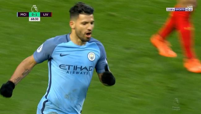 هدف سيرجيو اجويرو في مرمي ليفربول 1 1 تعليق رؤوف خليف