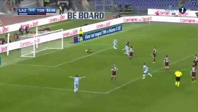 هدف رائع في مباراة لاتسيو وتورينو الدوري الإيطالي