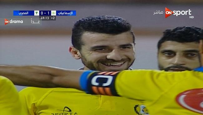 هدف محمود متولي في مرمي المصري 1 0 الدوري المصري