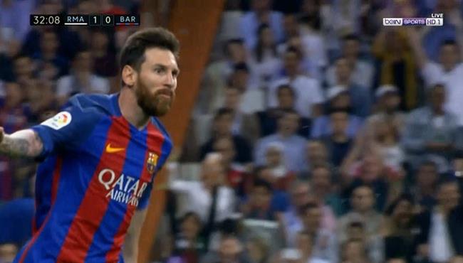 هدف ميسي في مرمي ريال مدريد 1 1 تعليق فهد العتيبي