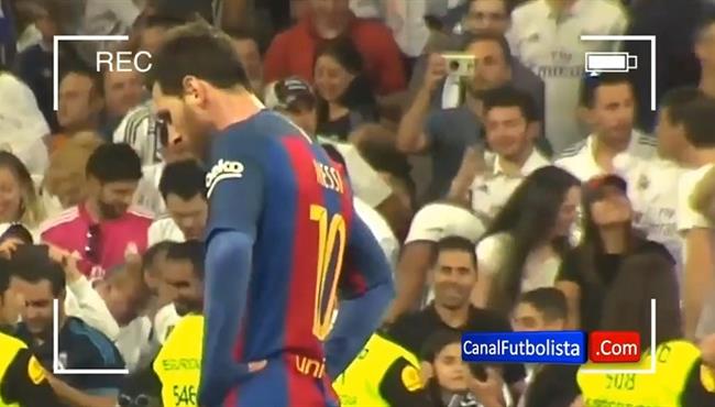 رد فعل ميسي لحظة هدف جيمس رودريجيز