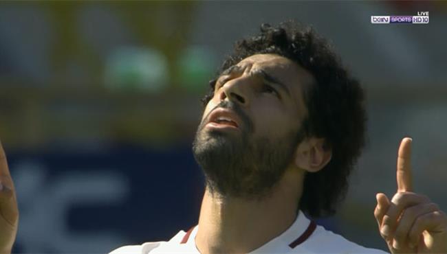 ملخص لمسات محمد صلاح في مباراة بولونيا وروما