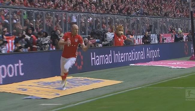 هدف روبين فى مرمى ماينز 1 1 الدورى الالمانى