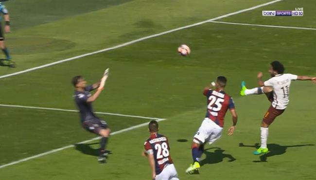 هدف محمد صلاح الرائع في مرمى بولونيا