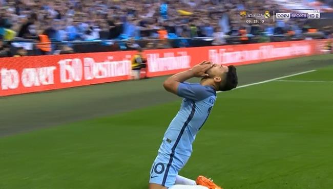 هدف اجويرو الرائع في مرمي ارسنال 1 0 كأس الاتحاد الانجليزي