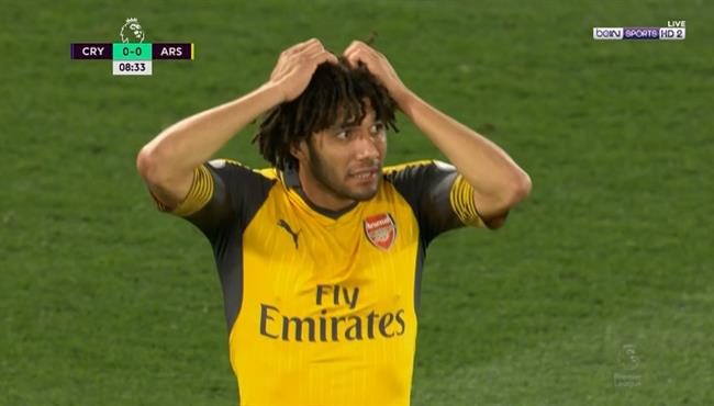 حارس مرمي كريستال بالاس يحرم محمد النني من تسجيل هدف رائع