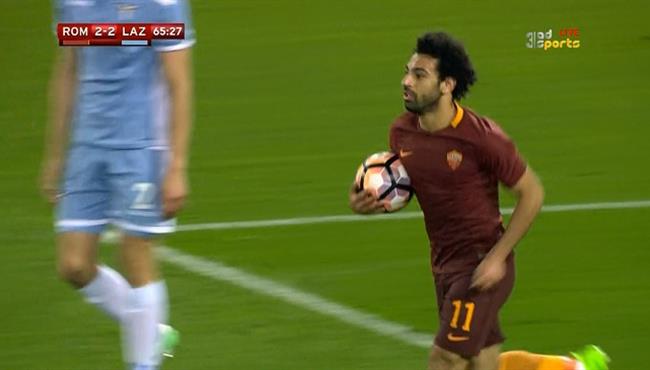هدف محمد صلاح في مرمي لاتسيو 2 2 كأس إيطاليا