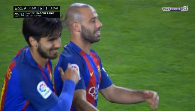 هدف ماسكيرانو في مرمي أوساسونا