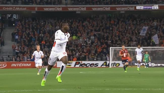 هدف بالوتيلي في مرمي ليل 1 1 الدوري الفرنسي