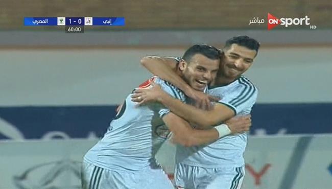 هدف احمد جمعه الرائع فى مرمى إنبى 2 0 الدورى المصرى