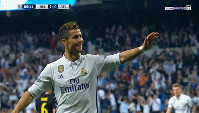 هدف كريستيانو رونالدو الثالث في مرمي اتليتكو مدريد 3 0 تعليق عصام الشوالي