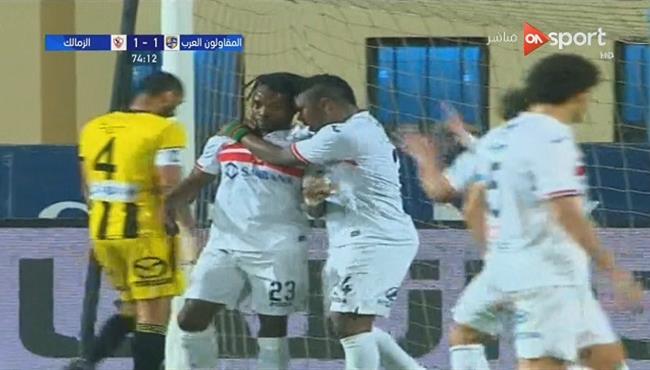 هدف ستانلى فى مرمى المقاولون العرب 2 1 الدورى المصرى