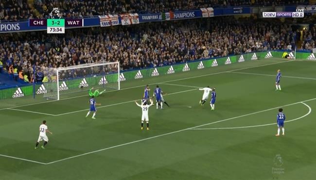 هدف واتفورد الثالث في مرمي تشيلسي 3 3 الدوري الانجليزي