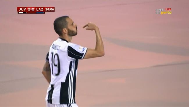 هدف بونوتشي في مرمي لاتسيو 2 0 كأس إيطاليا
