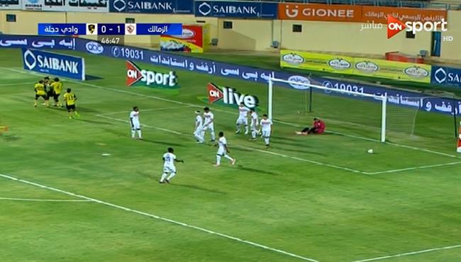 هدف عرفه السيد في مرمي الزمالك 1 1 الدوري المصري