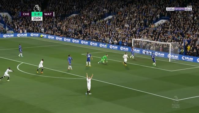 هدف تعادل واتفورد مع تشيلسي 1 1 الدوري الانجليزي
