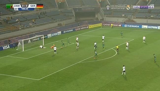 أهداف مباراة زامبيا وألمانيا 4 3 كأس العالم للشباب