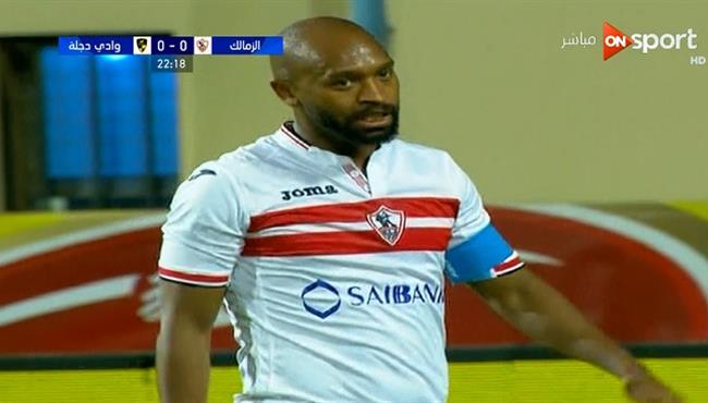 العارضة تحرم شيكابالا من تسجيل هدف رائع في مرمي وادي دجله