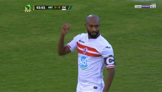 د 3 شيكابالا يهدر اول فرصة هدف محقق للزمالك امام اهلي طرابلس