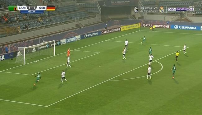 هدف زامبيا الثانى الرائع فى مرمى ألمانيا 2 1 كأس العالم للشباب