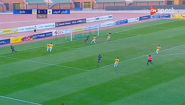 هدف صلاح أمين الرائع فى مرمى طنطا 2 0 الدورى المصرى