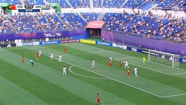 هدف البرتغال الثانى الرائع فى مرمى أوروجواى 2 1 كأس العالم للشباب