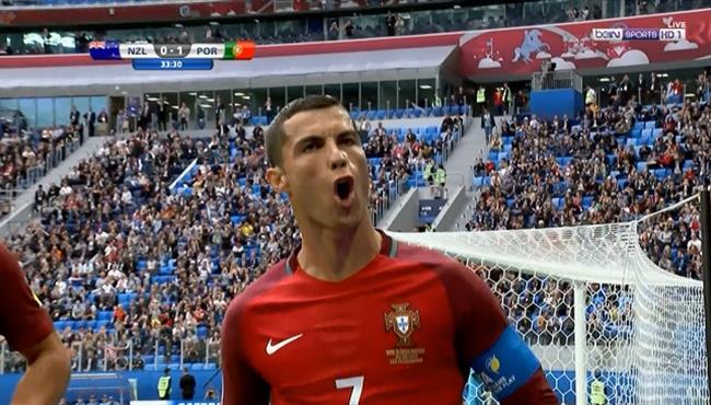 هدف كريستيانو رونالدو في مرمي نيوزيلندا 1 0 كأس القارات