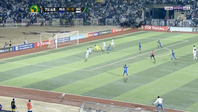 هدف هلال الابيض الاول في مرمي سموحه 1 0 الكونفيدرالية الافريقيه