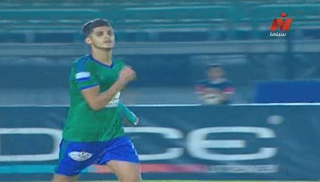 هدف احمد الشيخ في مرمي طلائع الجيش 1 1 الدوري المصري