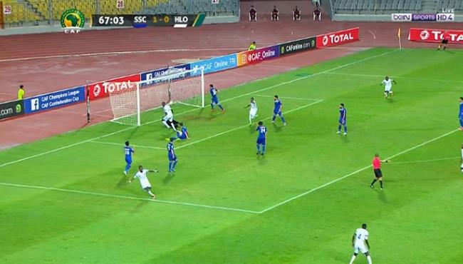 هدف تعادل هلال الابيض مع سموحة 1 1 الكونفيدرالية الإفريقية