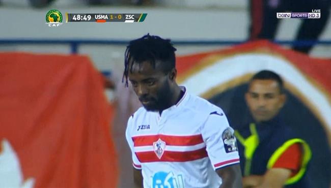 ستانلي يهدر فرصة هدف محقق امام اتحاد العاصمة دوري ابطال افريقيا