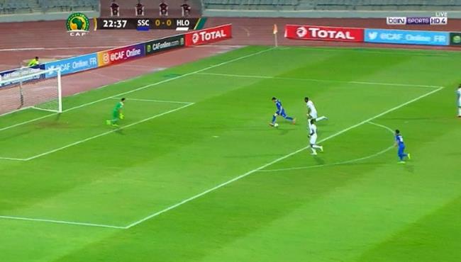 اهدار عجيب من احمد حسن مكي امام هلال الابيض الكونفيدرالية الافريقيه