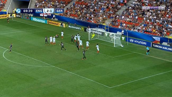 هدف تعادل ألمانيا مع إنجلترا 2 2 كأس أوروبا للشباب