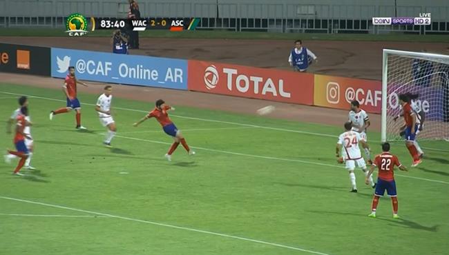 كريم ندفيد يهدر هدف محقق للاهلي امام الوداد تعليق عصام الشوالي
