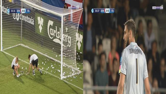 جماهير إيطاليا تلقي دوناروما بالأموال المزيفة